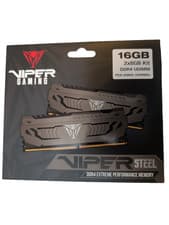 Image of Boxed Patriot Viper Steel 16GB DDR4 3200MHz CL16 RAM Kit (2x8GB) PVS416G320C6K