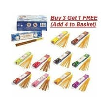 Image of Nag Champa Incense Sticks Joss 15g - Satya Incense Sticks 114 Flavours