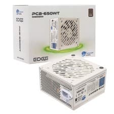 Image of PowerCool 650W ATX PC PSU 80+ Bronze Power Supply APFC 6x SATA 2x PCI-E White