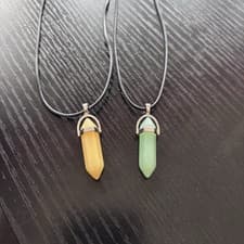 Image of Natural Stone Chakra Necklace