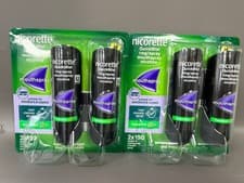 Image of 4 Nicorette Freshmint Quickmist 1mg/Spray Mouth Spray 2 x 2  - 8 Weeks* Bundle