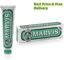 Image of Marvis Classic Strong Mint Luxury Italian Toothpaste 85ml