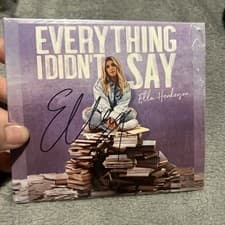 Image of Ella Henderson - Everything I Didn't Say [Digipak] (CD 2022) * SEALED & SIGNED