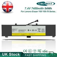 Image of 7.4V L13M4P02 L13N4P01 2ICP5/57/128-2 Battery For Lenovo Erazer Y50p,Y50 Touch