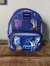 Image of Scooby Doo Loungefly Mini Backpack Monster Chase Glow In The Dark