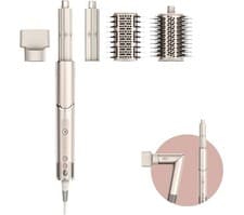 Image of Shark FlexStyle 4-in-1 Air Styler & Hair Dryer HD430SLUK Stone Straight & Wavy