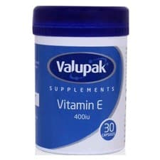 Image of Valupak Vitamin E 400 lu capsules 30?s