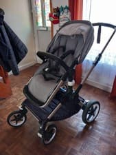 Image of Bugaboo Fox Pushchair with Seat, Carrycot, Rain Cover, Foot Muff