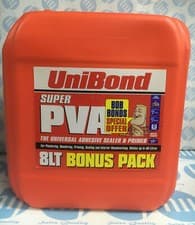 Image of # Unibond Super PVA 8 litre Universal Adhesive Sealer And Primer *new*