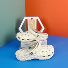 Image of UK Kids Classic CrocsSandals Clogs Lightweight Slipper Holiday Beach Slip Shoes