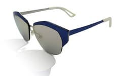 Image of Dior Sunglasses Women's DiorMirrored I22/OJ Blue/Rose Gold Mirror