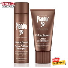 Image of Plantur 39 Caffeine Shampoo and Conditioner Set Brown Hair-Care for Women 400 ml
