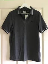 Image of Slazenger polo shirt top size XS grey