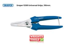 Image of Draper 190mm Universal Snips 12389
