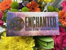 Image of W7 ENCHANTED Brilliance In Bloom Pressed Pigment Eyeshadow Palette 12 Shades NEW