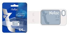 Image of Netac USB 3.2 Flash Drive Memory Pen 64GB