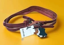 Image of New Firetrap Three band Leather Belt  