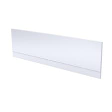 Image of Nuie White Acrylic 1800mm Bath Front Panel - PAN141