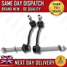 Image of FOR PEUGEOT 407 508 FRONT LEFT & RIGHT STABILISERS ANTI ROLL BAR DROP LINKS X2