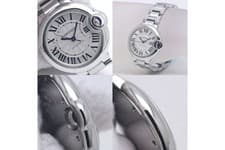 Image of CARTIER Ballon Bleu MM W6920071 Women's Watch, Stainless Steel, 40261