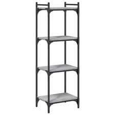 Image of Bookcase Bookshelf Storage Cabinet Rack Book Shelf Engineered Wood vidaXL