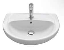 Image of Roca Elia 550mm Semi Recessed Basin 1 Tap Hole G1807501