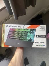 Image of SteelSeries Apex Pro TKL Mechanical Gaming Keyboard 2023 Black Wired