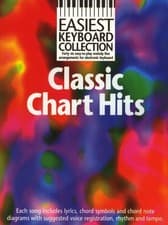 Image of Easiest Keyboard Collection: Classic Chart Hits Book [Softcover] Keyboard Wise P