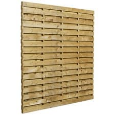 Image of 6x6ft Garden Fence Panel Pressure Treated Timber Heavy Duty Urban Edge 1.8m