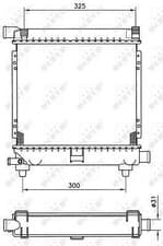 Image of Premier Radiator Fits Mercedes 190 Saloon Kombi Coupe 124 1.8 2.0 2.2 2.3
