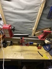 Image of Lumberjack Mini Lathe 12" Swing 550W 240V + Tools & Book