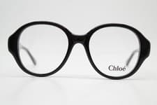 Image of Chloe CH0123O Black Gold Oval Eyeglasses Frame New