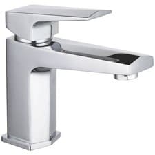 Image of Bristan Basin Tap Mono Mixer Chrome Clicker Waste Bathroom Contemporary