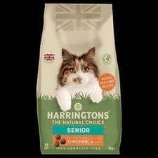 Image of Economy Pack: 2 x 2kg Harringtons Senior Cat Dry Food with Fresh Chickendry