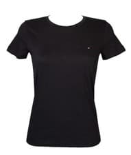 Image of Women's T-shirt TH TOMMY HILFIGER short sleeve crew neck cotton t-shirt item WW0