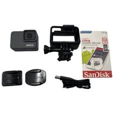 Image of GoPro Hero7 Silver Waterproof Action Camera 4K Ultra HD Video 10MP Cam 720p Live