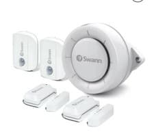 Image of Swann Smart Home 5-piece Security Alert Kit 2x Window Door Sensor, 2x Motion