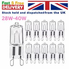 Image of G9 G4 Halogen Bulbs Capsule 10W 18W 20W 25W 28W 33W 40W 60W Lamp Light 220,12v