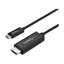 Image of StarTech 2m (6ft) USB-C to HDMI Cable 4K 60Hz Black (CDP2HD2MBNL)