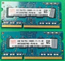 Image of HYNIX 4GB (2 x 2GB) APPLE MACBOOK PRO PC3-12800S DDR3-1600 RAM MEMORY