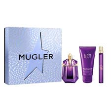 Image of Mugler Alien Gift Set 30ml EDP 10ml Travel 50ml Body Lotion