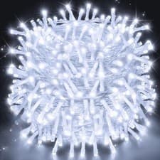 Image of UK Fairy String Lights 10-100m Mains Plug In Christmas Tree Indoor & Outdoor