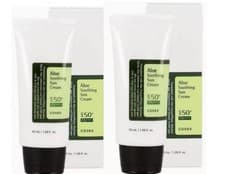 Image of 2x COSRX Aloe Soothing Sun Cream Block SPF50 PA+++ 50ml Vegan UK