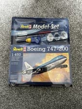 Image of Revell Boeing 747-200 KLM Model Set 1:450 Scale Kit 03999 - Brand New & Sealed