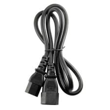 Image of IEC C13 to C14 Power Extension Cable Power Cord For UPS Desktop PC Computer