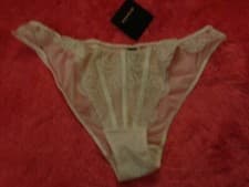 Image of ANN SUMMERS IVORY BRIEFS "PENNY" SIZE 10 NWT *BRIDAL*