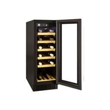 Image of Wine Cooler Fridge HWCB30 UK/N 20 Bottles 6 Shelves Reversible Door Black