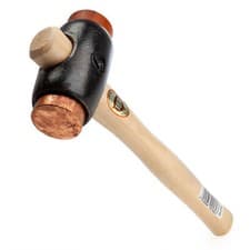 Image of Thor 84oz Copper Hide Hammer Wood Handle 2.4kg 03-216
