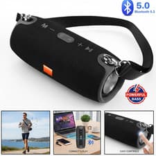 Image of 40W Portable Wireless Bluetooth Speaker Waterproof Stereo Bass Loud USB AUX FM