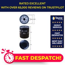 Image of Oil Filter fits MAZDA 5 CR19, CW 1.8 2.0 2005 on Mahle LF0514302A LF1014302 New